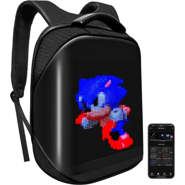 Mochila Con Pantalla Led Programable